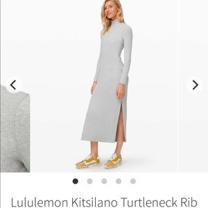 Lululemon Kitsilano Turtleneck Rib Dress